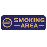 SMOKING AREA Sign