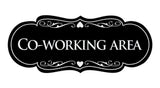 Signs ByLITA Designer Co-Working Area Sign