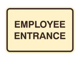 Signs ByLITA Classic Framed Employee Entrance Sign