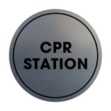 Signs ByLITA Circle CPR Station Sign