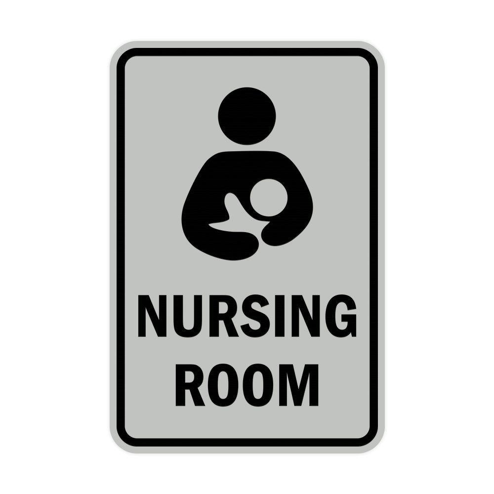 Portrait Round Nursing Room Sign