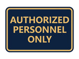 Signs ByLITA Classic Framed Authorized Personnel Only Sign