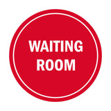Signs ByLITA Circle Waiting Room Sign