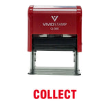 COLLECT Self Inking Rubber Stamp