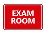 Signs ByLITA Classic Exam Room Sign