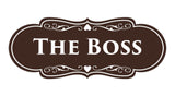 Signs ByLITA Designer The Boss Sign