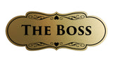Signs ByLITA Designer The Boss Sign