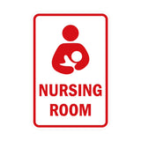 Portrait Round Nursing Room Sign