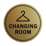 Signs ByLITA Circle Changing Room Sign