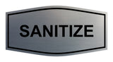 Signs ByLITA Fancy Sanitize Sign