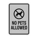Signs ByLita Classic Framed No Pets Allowed Sign
