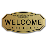 WELCOME Victorian Door / Wall Sign