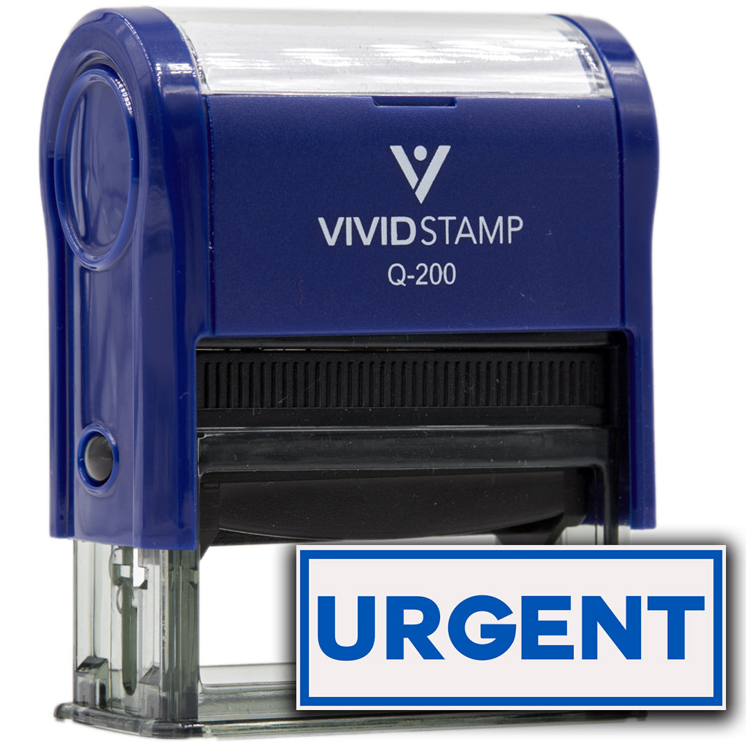 Urgent W/Border Office Self-Inking Office Rubber Stamp