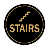 Sign By LITA Circle Stairs Sign