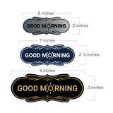 Designer Good Morning Wall or Door Sign