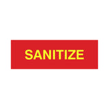 Signs ByLITA Basic Sanitize Sign