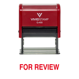 For Review Office Self Inking Rubber Stamp