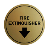Signs ByLITA Circle Fire Extinguisher Sign