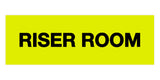 Signs ByLITA Basic Riser Room Sign
