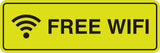 Signs ByLITA Standard Free WiFi Sign