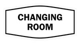 Signs ByLITA Fancy Changing Room Sign with Adhesive Tape, Mounts On Any Surface, Weather Resistant, Indoor/Outdoor Use