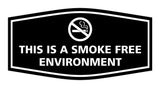 Signs ByLITA Fancy This Is A Smoke Free Environment Sign