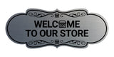 Designer Welcome to Our Store Wall or Door Sign