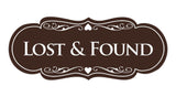 Signs ByLITA Designer Lost & Found Sign