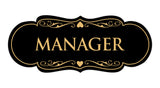 Signs ByLITA Designer Manager Sign