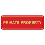 Standard Private Property Sign