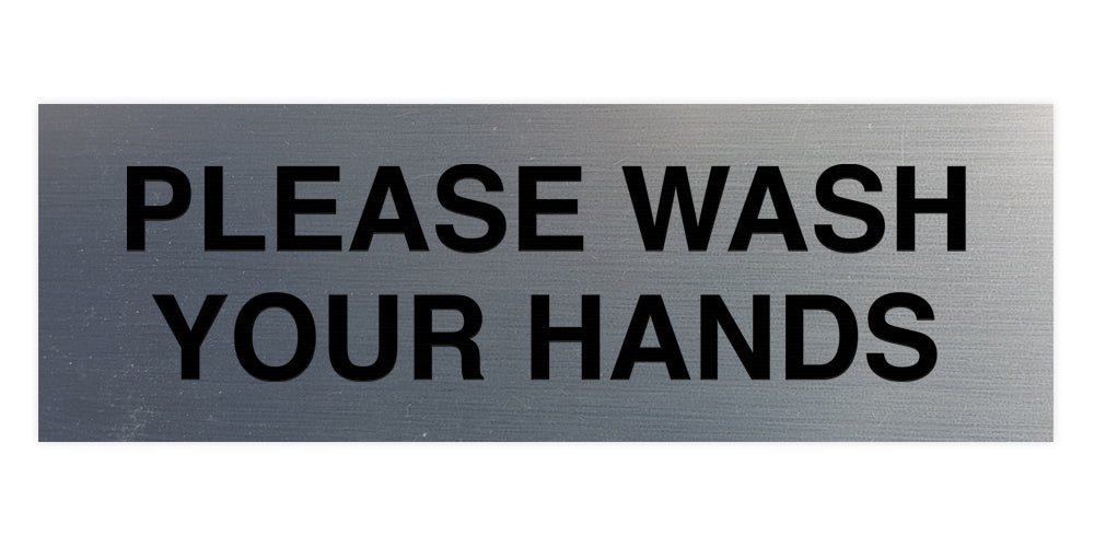 Signs ByLITA Basic Please Wash Your Hands Sign