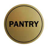Signs ByLITA Circle Pantry Sign