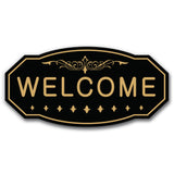 WELCOME Victorian Door / Wall Sign