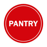 Signs ByLITA Circle Pantry Sign