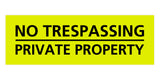 Signs ByLITA Basic No Trespassing Private Property Sign