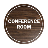 Signs ByLITA Circle Conference Room Sign