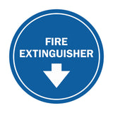 Signs ByLITA Circle Fire Extinguisher Sign
