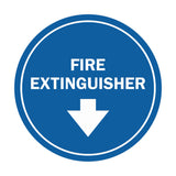 Signs ByLITA Circle Fire Extinguisher Sign