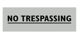 Signs ByLITA Basic No Trespassing Sign