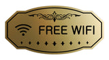Victorian Free Wifi Sign