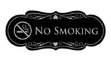 Signs ByLITA Designer No Smoking Sign