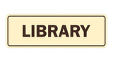 Signs ByLITA Standard Library Sign