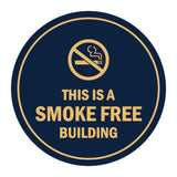 Signs ByLITA Circle This is a smoke free building Sign