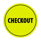 Signs ByLITA Circle Checkout Sign