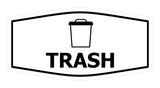 Fancy Trash Wall or Door Sign