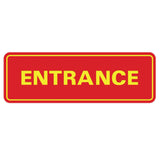 Standard ENTRANCE Door / Wall Sign