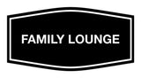 Signs ByLITA Fancy Family Lounge Sign
