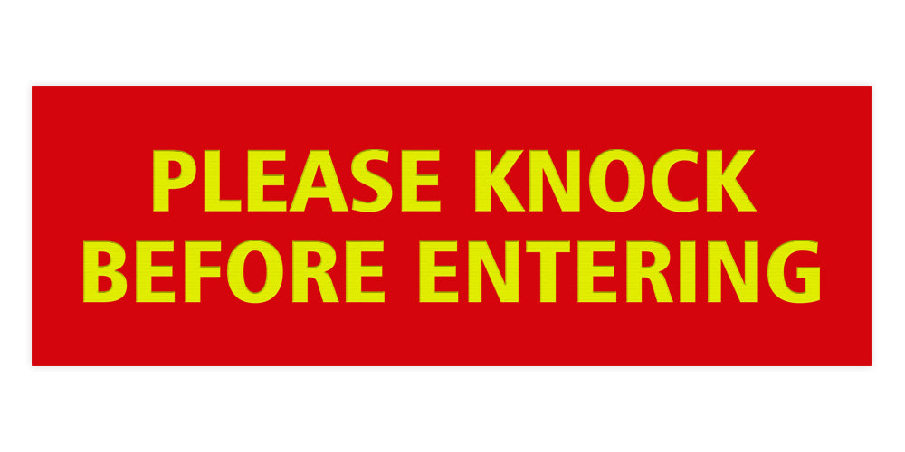 Signs ByLITA Basic Please Knock Before Entering – All Quality signs-bylita-basic-please-knock-before-entering-all-quality