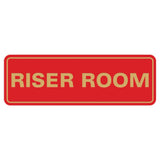 Riser Room Door / Wall Sign