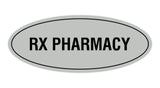 Signs ByLITA Oval RX Pharmacy Sign